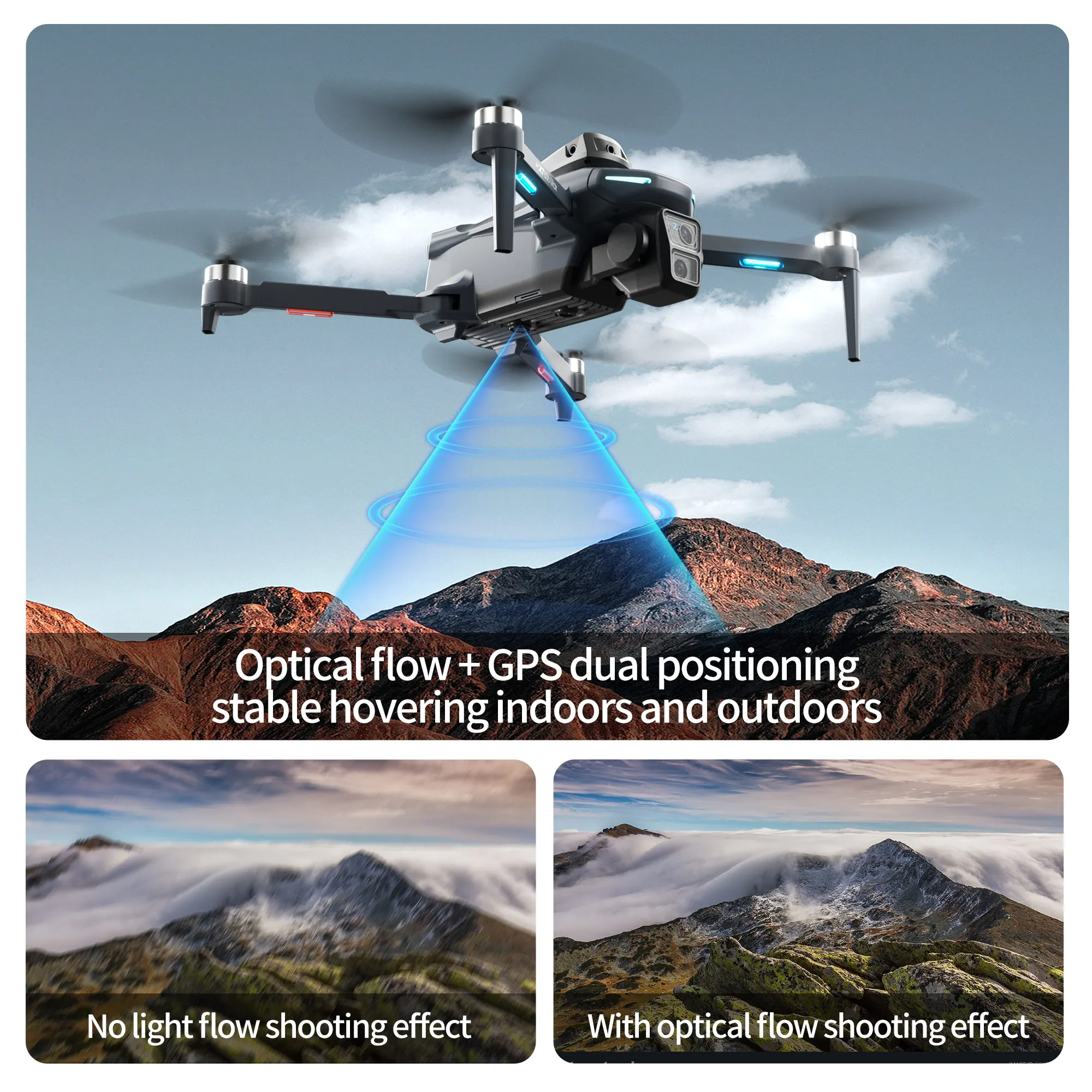 Drone Profesional Lenovo XT606 - Drone Gps Mount ulasan dan harga