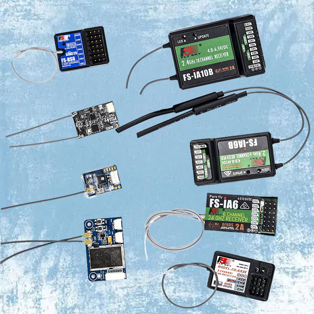 Penerima RC Flysky FS-IA6 IA6B - Drone Battery ulasan dan harga