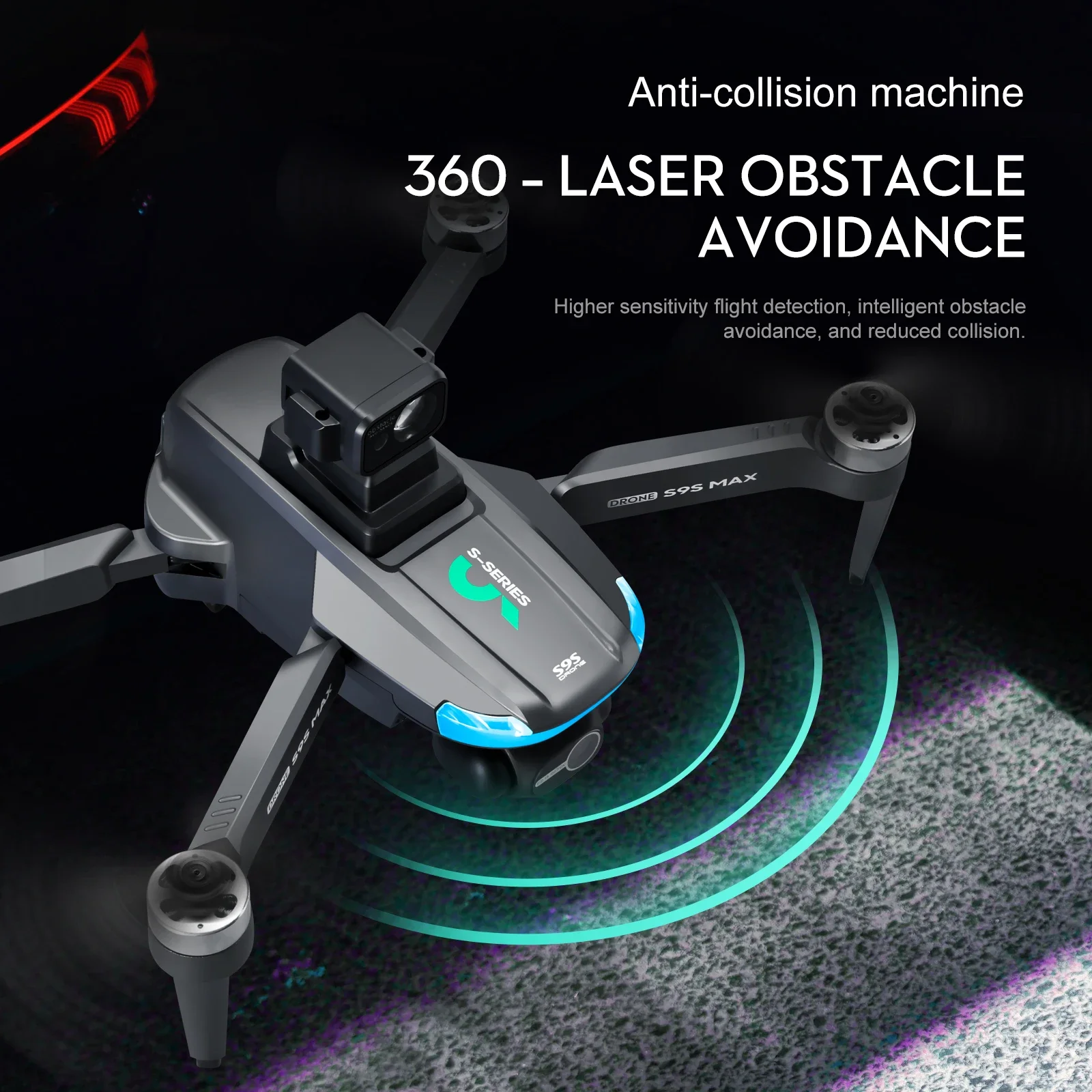 Drone MINI S9S MAX Baru 4K 2 S - Drone Gps Mount ulasan dan harga