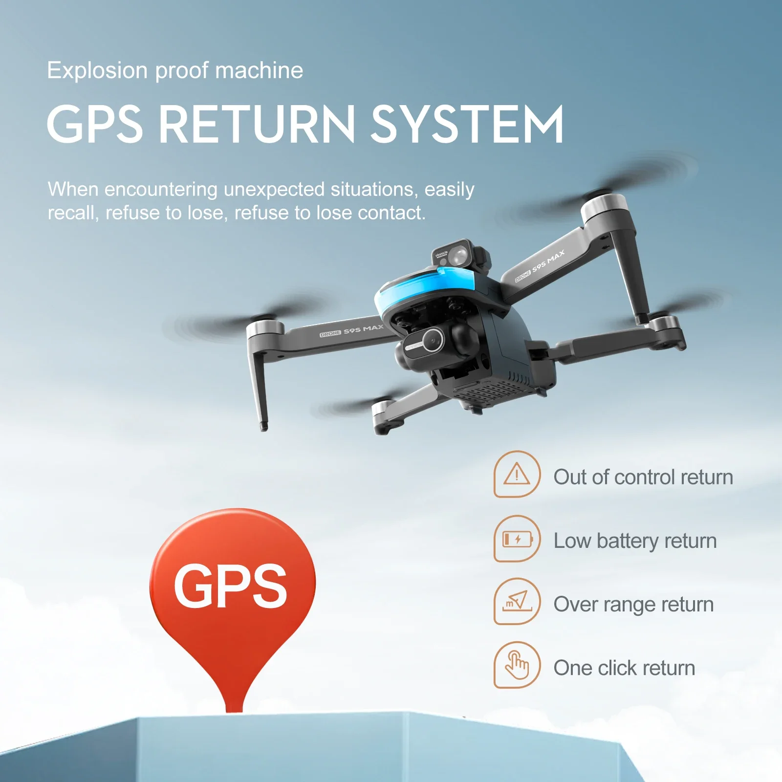 Drone MINI S9S MAX Baru 4K 2 S - Drone Gps Mount ulasan dan harga