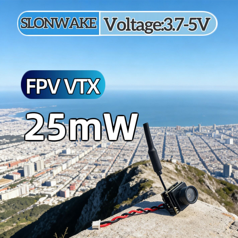 SLONWAKE FPV 25mW Simulasi Day - Drone Transmitter ulasan dan harga
