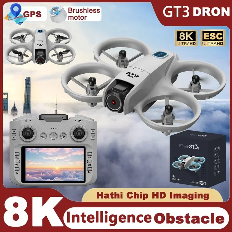 Drone Mini GT3 Baru Rc Quadcop - Drone Gps Mount ulasan dan harga