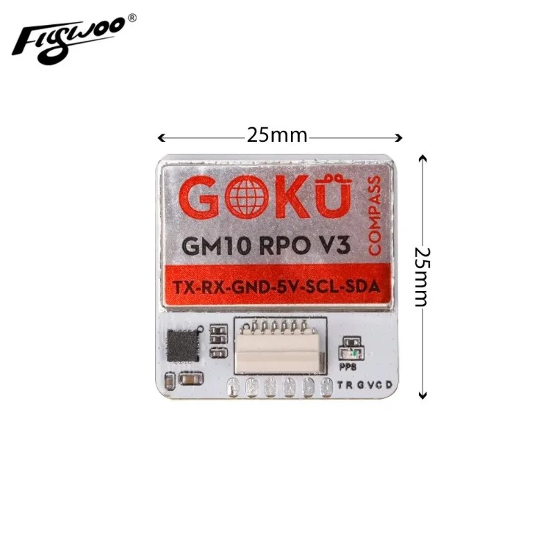 Modul GPS Flywoo GOKU GM10 Pro - Drone Compass ulasan dan harga