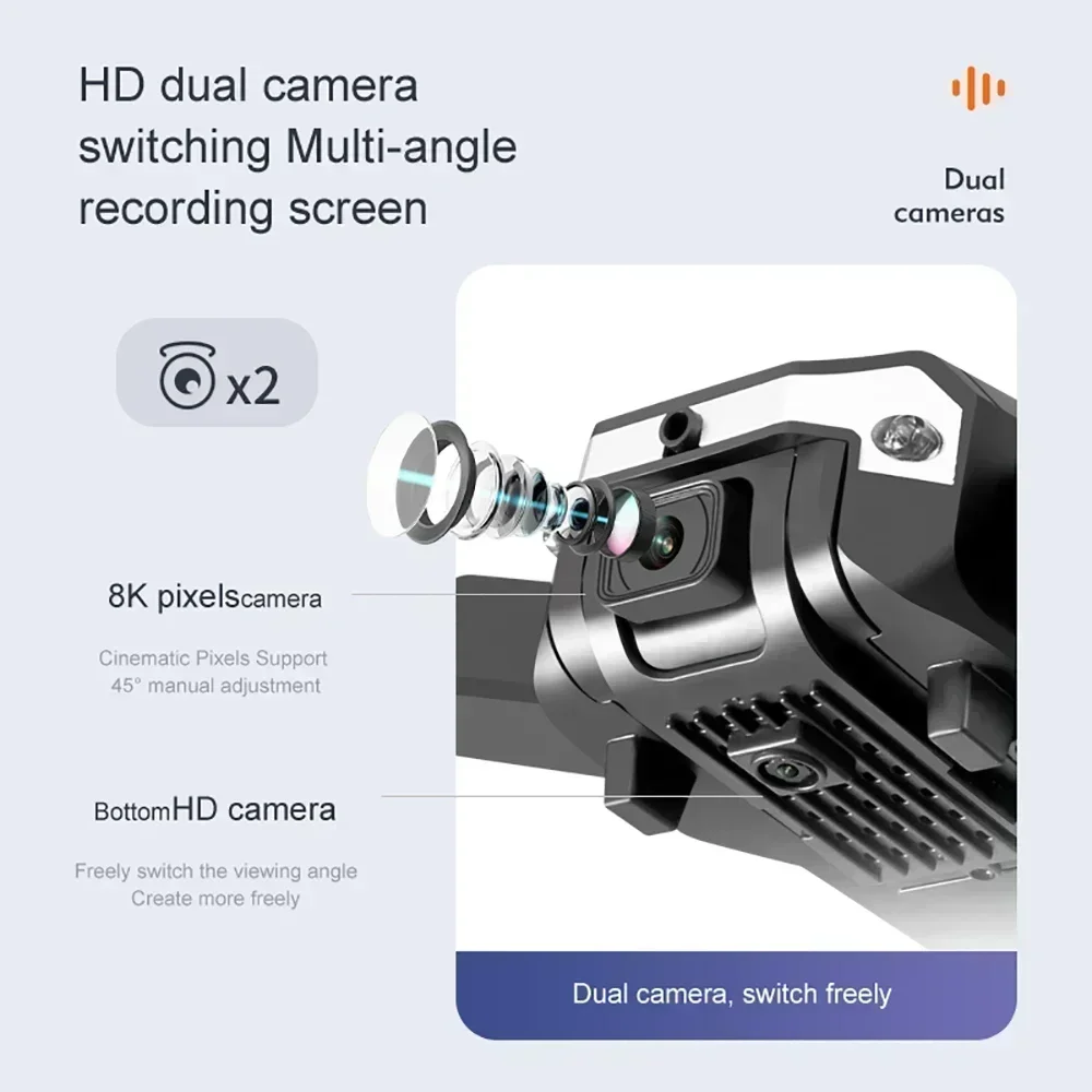 Drone G6 Pro 8K Dual-Kamera, 5 - Drone Gps Mount ulasan dan harga