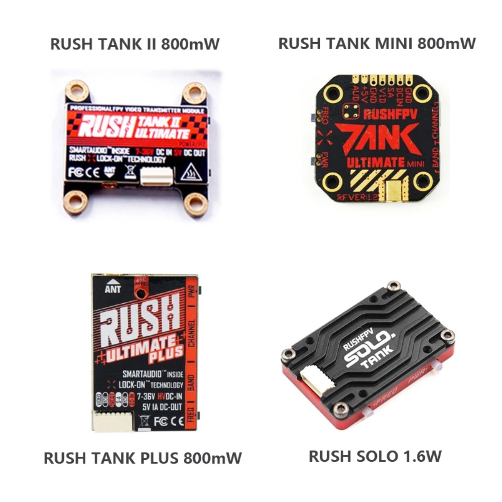 RUSH TANK Ultimate II/Mini/PLU - Drone Transmitter ulasan dan harga
