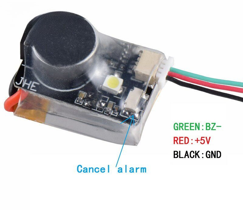 J110dB Alarm LED Pencari Model - Drone Buzzer ulasan dan harga